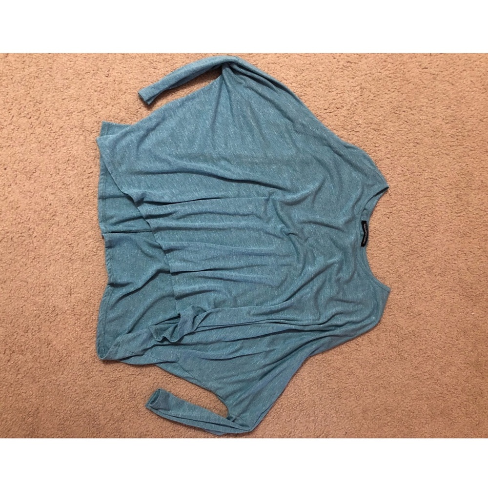 Papaya blue long sleeve medium shirt